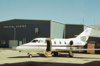 N1HM @ HOU - Falcon 10 as seen at Houston Hobby Airport in October 1979. - by Peter Nicholson