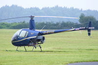G-BYHE @ EGTB - Helicopter Services Ltd - by Chris Hall
