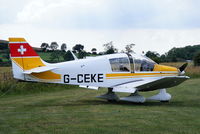 G-CEKE @ X3EH - at Edge Hill Airfield, Shenington - by Chris Hall