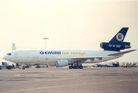 N600GC @ EHAM - Gemini air cargo - by Henk Geerlings