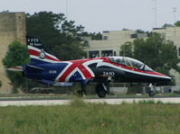 XX201 @ LMML - Hawk T1 XX201 4FTS RAF - by raymond