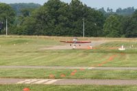 N596JB @ 42I - Departing RWY 10, EAA fly-in at Parr Field - Zanesville, Ohio - by Bob Simmermon