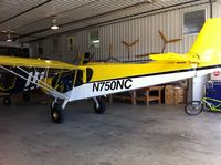 N750NC @ MYJ - ZENITH STOL CH 750, c/n: 75-8071.  In the hangar - by Timothy Aanerud