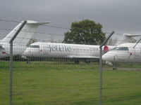 VT-SAQ @ EGTE - at exeter before return to canada - by magnaman