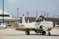 58-0591 @ PAM - T-33A Shooting Star of the 95th Fighter Interceptor Training Squadron at Tyndall AFB in November 1979. - by Peter Nicholson