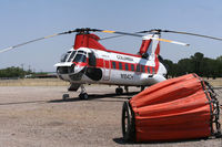 N184CH @ MWL - Type 1 firefighting helicopter with water bucket at Mineral Wells, TX - by Zane Adams