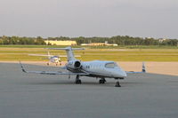 N56LF @ DPA - Wal Mart Learjet Inc 31A, on the ramp at DPA. - by Mark Kalfas