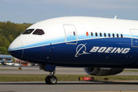 N787BA @ BFI - Nose shot - by Duncan Kirk