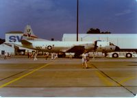 158914 @ SWF - Lockheed P-3C Orion SN: 158914 at Stewart International Airport, Newburgh, NY - circa 1970's - by scotch-canadian