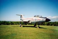 101037 @ CYSU - Canadian Armed Forces McDonnell CF-101B Voodoo SN: 101037 on display at Slemon Park, Summerside Airport, Summerside, Prince Edward Island, Canada - Summer 2002 - by scotch-canadian