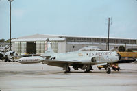 57-0574 @ PAM - T-33A Shooting Star of 95th Fighter Interceptor Training Squadron at Tyndall AFB in November 1979. - by Peter Nicholson