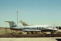 N51JT @ HOU - Learjet 24D seen at Houston Hobby Airport in October 1979. - by Peter Nicholson