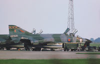 XV485 @ EGXC - Phantom FGR.2 of 29 Squadron on the flight-line at RAF Coningsby in September 1976. - by Peter Nicholson