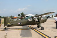 N1828B @ KEOK - On the ramp during the L-bird fly-in breakfast. - by Glenn E. Chatfield