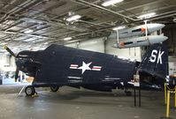 N9547Z - Grumman (General Motors) TBM-3E Avenger in the Hangar of the USS Midway Museum, San Diego CA