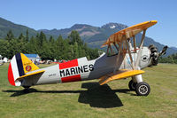 N53157 @ 3W5 - One of two Stearman's at the fly-in - by Duncan Kirk