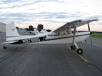 N9788G @ KAXN - Cessna 180J Skywagon on the line. - by Kreg Anderson