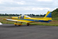 EI-CAC - Parked on the apron at Weston Aerodrome - by Noel Kearney