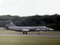 23 07 @ EGWZ - F-104G Starfighter of the German Kreigsmarine MFG-2 in action at the 1975 RAF Alconbury Airshow. - by Peter Nicholson