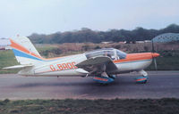 G-BAOC @ BQH - MS.894E Rallye Minerva as seen at Biggin Hill in April 1975. - by Peter Nicholson