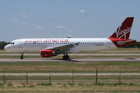 N621VA @ DFW - Virgin America at DFW Airport - by Zane Adams