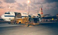 LN-FOH @ EHAM - Fred OLsen. Loading cargo for the flight AMS to Malmo - by Henk Geerlings