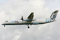 G-JEDO @ EGGP - flybe - by Chris Hall