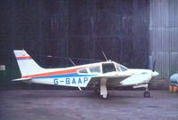 G-BAAP @ BQH - PA-28R Cherokee Arrow resident at Biggin Hill in April 1975 - by Peter Nicholson