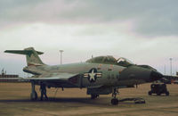 58-0290 @ EFD - Another view of this F-101F Voodoo on the flight-line at Ellington AFB in October 1979. - by Peter Nicholson
