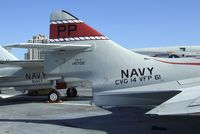 141702 - Grumman F9F-8P Cougar on the flight deck of the USS Midway Museum, San Diego CA - by Ingo Warnecke