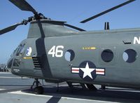 150954 - Boeing-Vertol HH-46D Sea Knight on the flight deck of the USS Midway Museum, San Diego CA - by Ingo Warnecke