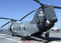 150954 - Boeing-Vertol HH-46D Sea Knight on the flight deck of the USS Midway Museum, San Diego CA - by Ingo Warnecke