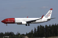 LN-NOL @ ESSA - Landing on runway 01L. - by Anders Nilsson
