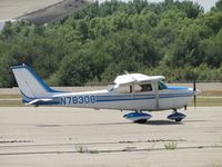 N78308 @ AJO - Taxiing to runway for take off - by Helicopterfriend