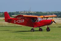 G-CDGR @ X3CX - Just landed at Northrepps. - by Graham Reeve