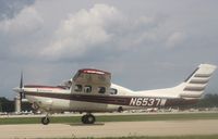 N6537W @ KOSH - Cessna P210N - by Mark Pasqualino