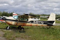 N4977D @ 95Z - This 1958 Cessna is looking rather ratty - by Duncan Kirk