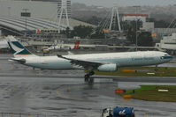 B-LAC @ YSSY - down onto a very wet 16R - by Bill Mallinson