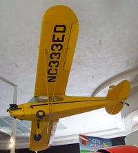 N333ED - Piper J-3F-50 Cub at the San Diego Air & Space Museum, San Diego CA