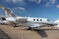 N85EU @ OSH - Hawker Beechcraft Corp 390, c/n: RB-285 displayed at 2011 Oshkosh