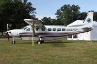 N961TP @ OSH - 2003 Cessna 208B, c/n: 208B1008 displayed at 2011 Oshkosh - by Terry Fletcher