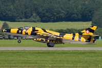 HB-RVV @ LOXZ - Hawker Hunter - by Andy Graf-VAP