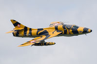 HB-RVV @ LOXZ - Hawker Hunter