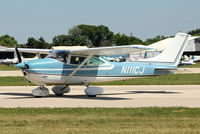 N111CJ @ OSH - 1973 Cessna 182P, c/n: 18262621 at 2011 Oshkosh - by Terry Fletcher