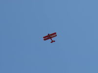 N14881 @ SZP - 1936 Rose A-1 PARRAKEET, Continental C85 85 Hp, takeoff climb Rwy 22 - by Doug Robertson
