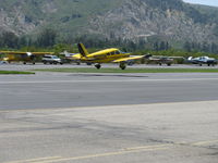 N5345W @ SZP - 1962 Piper PA-28-150 CHEROKEE, Lycoming O-320-E2A 150 Hp, takeoff Rwy 22 - by Doug Robertson