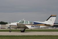 N4561S @ KOSH - Beech B55 - by Mark Pasqualino