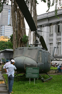69-15812 @ VVTS - neglected old UH-1 at a Ho Chi Minh City museum - by Bill Mallinson