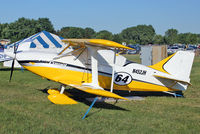 N452JH @ OSH - Fk-lightplanes Sp Zoo FK12 COMET, c/n: 012-094 on display at 2011 Oshkosh Static Park