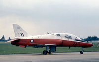 XX223 @ MHZ - Hawk T.1 of 4 Flying Training School at RAF Valley on display at the 1980 RAF Mildenhall Air Fete. - by Peter Nicholson